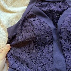 Xtraordinary Deep Purple Sleeveless Top